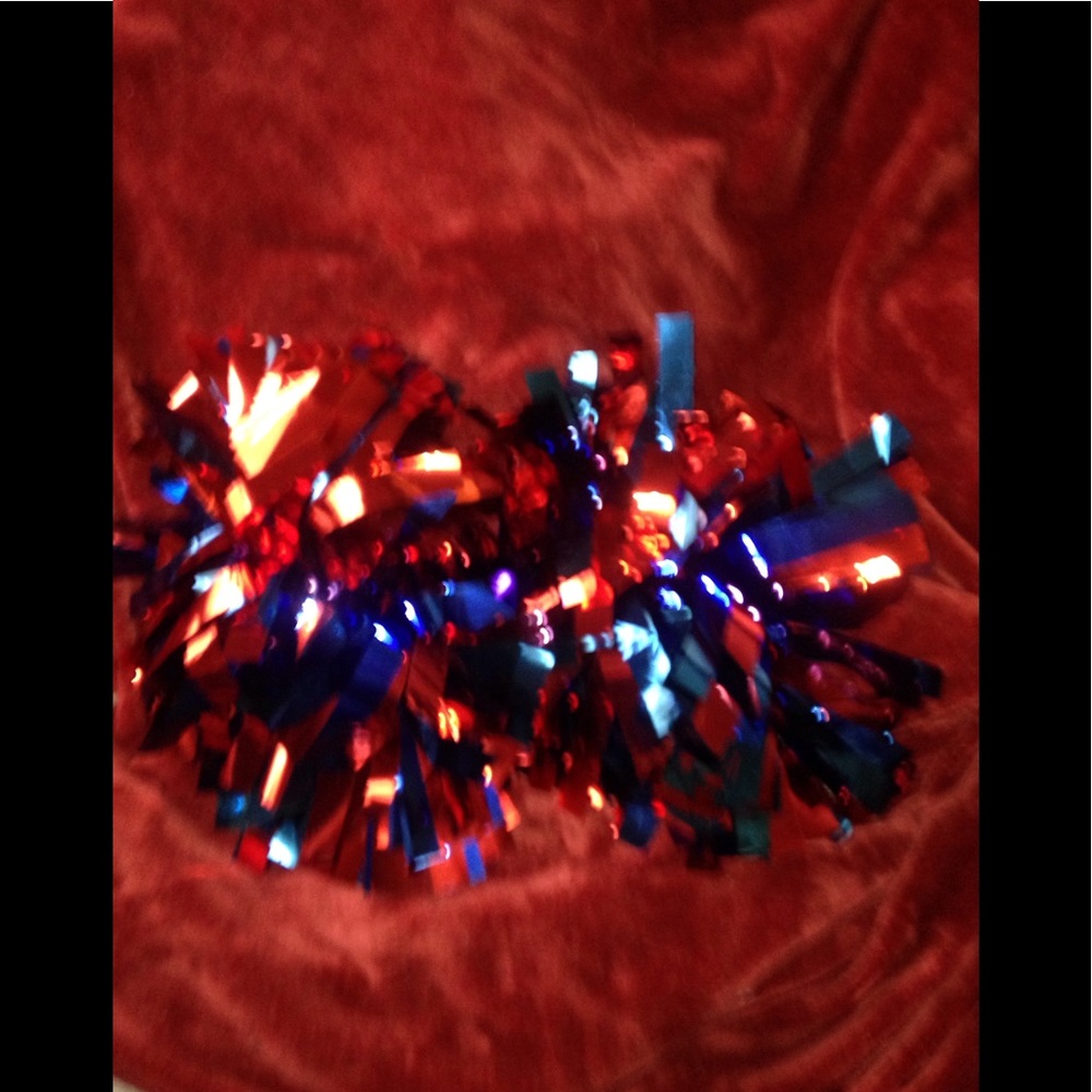 Gymboree 'All American' July 4th Blue&Red Pom Poms